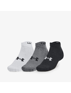 Pánské ponožky Under Armour Core Low Cut Socks 3-Pack Black
