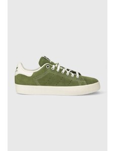 Semišové sneakers boty adidas Originals Stan Smith CS zelená barva, IF9324