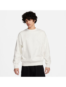 Pánská mikina Nike Solo Swoosh Men's Fleece Crew Sail/ White