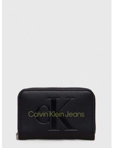 Peněženka Calvin Klein Jeans bílá barva