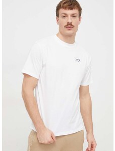 Bavlněné tričko Puma bílá barva, 624772