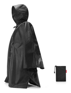 Reisenthel Mini Maxi Poncho Black - černá pláštěnka