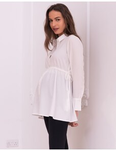 Seraphine Elegantní těhotenská košile Filippa Tailored bílá