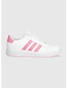 Dětské sneakers boty adidas GRAND COURT 2.0 K bílá barva