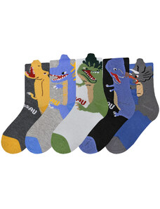 Dětské ponožky vysoké Dinosauři A