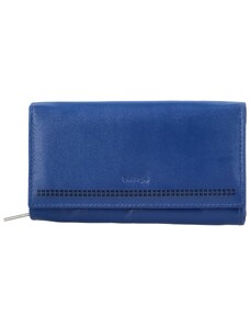Dámská kožená peněženka modrá - Bellugio Ermína modrá