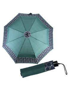 Doppler skládací dámský deštník Fiber Mini Style aqua viola modrý