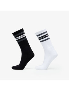 Pánské ponožky Dickies Genola 2-Pack Sock Black/ White