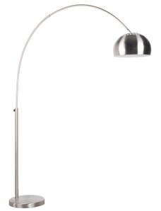 Stříbrná stojací lampa ZUIVER BOW 190 - 205 cm