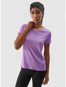4F Dámské běžecké rychleschnoucí tričko - fialové