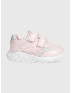 Dětské sneakers boty Geox SPRINTYE růžová barva