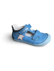 Barefoot tenisky - sandále D.D.STEP H063-897B - modré