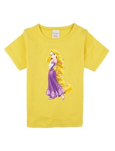 Čína Dívčí tričko Locika (Rapunzel) s potiskem
