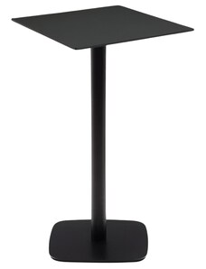 Černý barový stůl Kave Home Dina 60 x 60 cm