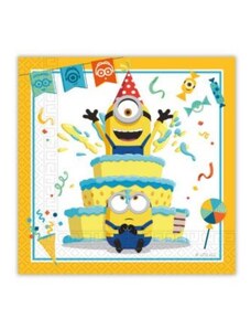 GODAN Ubrousky MIMONI - Minions - 33 x 33 cm - 20 ks