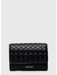 Peněženka Calvin Klein černá barva, K60K611896