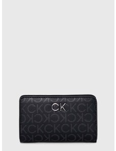 Peněženka Calvin Klein černá barva, K60K611918