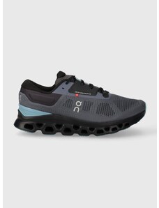 Běžecké boty On-running Cloudstratus 3 šedá barva, 3MD30111234