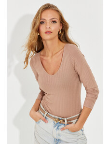 Cool & Sexy Women's Mink Snap-On Ribbed Body