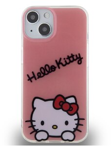 Ochranný kryt na iPhone 13 - Hello Kitty, IML Daydreaming Logo Pink