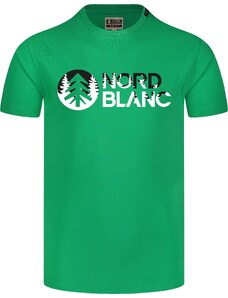 Nordblanc Zelené pánské bavlněné tričko SHADOWING