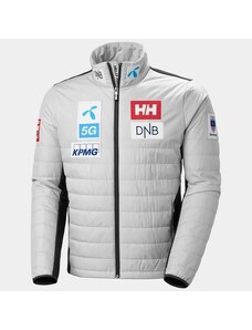 Helly Hansen World Cup Insulator Jacket Nimbus cloud pánská bunda světle šedá XL