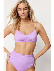 Trendyol Lilac Bralette Bikini Top