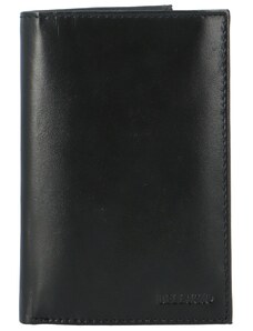 Pánská kožená peněženka na výšku Bellugio Luka, černá