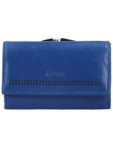 Dámská kožená peněženka modrá - Bellugio Xagnana modrá