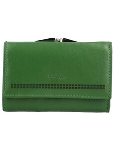 Dámská kožená peněženka zelená - Bellugio Xagnana zelená