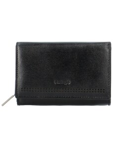 Dámská kožená malá peněženka Bellugio Gialla, černá