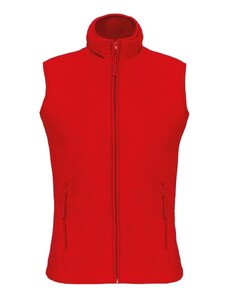 Kariban K906V MELODIE červená dámská fleecová vesta 3XL