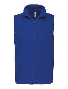 Kariban LUCA Royal Blue pánská fleecová vesta S
