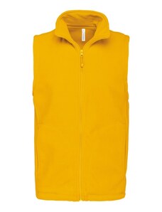 Kariban LUCA Yellow pánská fleecová vesta S
