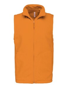 Kariban LUCA Orange pánská fleecová vesta S