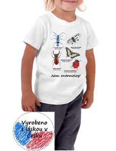 Dětské tričko Jožánek - Jsem entomolog!