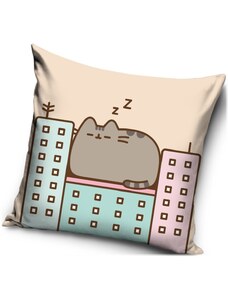 Carbotex Polštář Pelíšek kočičky Pusheen - 40 x 40 cm