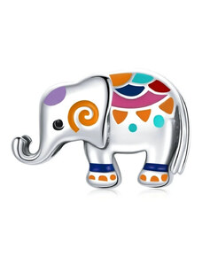 Stříbrný korálek Indický sloník ❘ Daniek