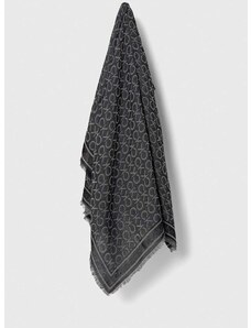 Šátek Calvin Klein černá barva, K60K608779