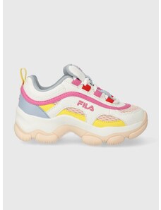 Dětské sneakers boty Fila STRADA DREAMSTER CB růžová barva