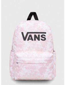 Dětský batoh Vans OLD SKOOL GROM BACKPACK růžová barva, velký, s potiskem