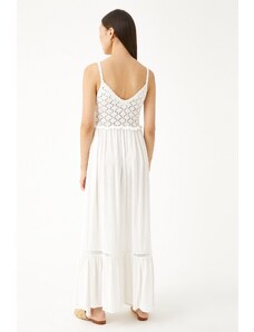 Koton Dámské bílé šaty