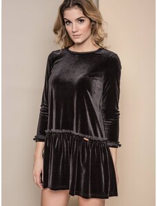 premium DRESS ONE IN SOFT VELVET BLACK