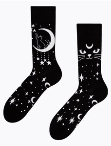 Veselé ponožky Dedoles Tajemná kočka (GMRS1368)