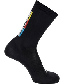 Ponožky Salomon PULSE RACE FLAG CREW lc2262100
