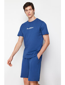 Trendyol Ingido Printed Regular Fit Knitted Pajamas Set
