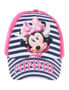 ARIAshop Dívčí kšiltovka tm. růžová Minnie 54