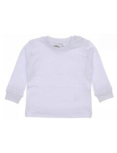 ARIAshop Dětské tričko dlouhý rukáv bílé
