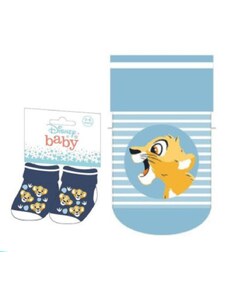 ARIAshop Ponožky pro miminko Simba sv. modro-bílé