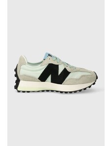 Sneakers boty New Balance WS327WD tyrkysová barva, WS327WD